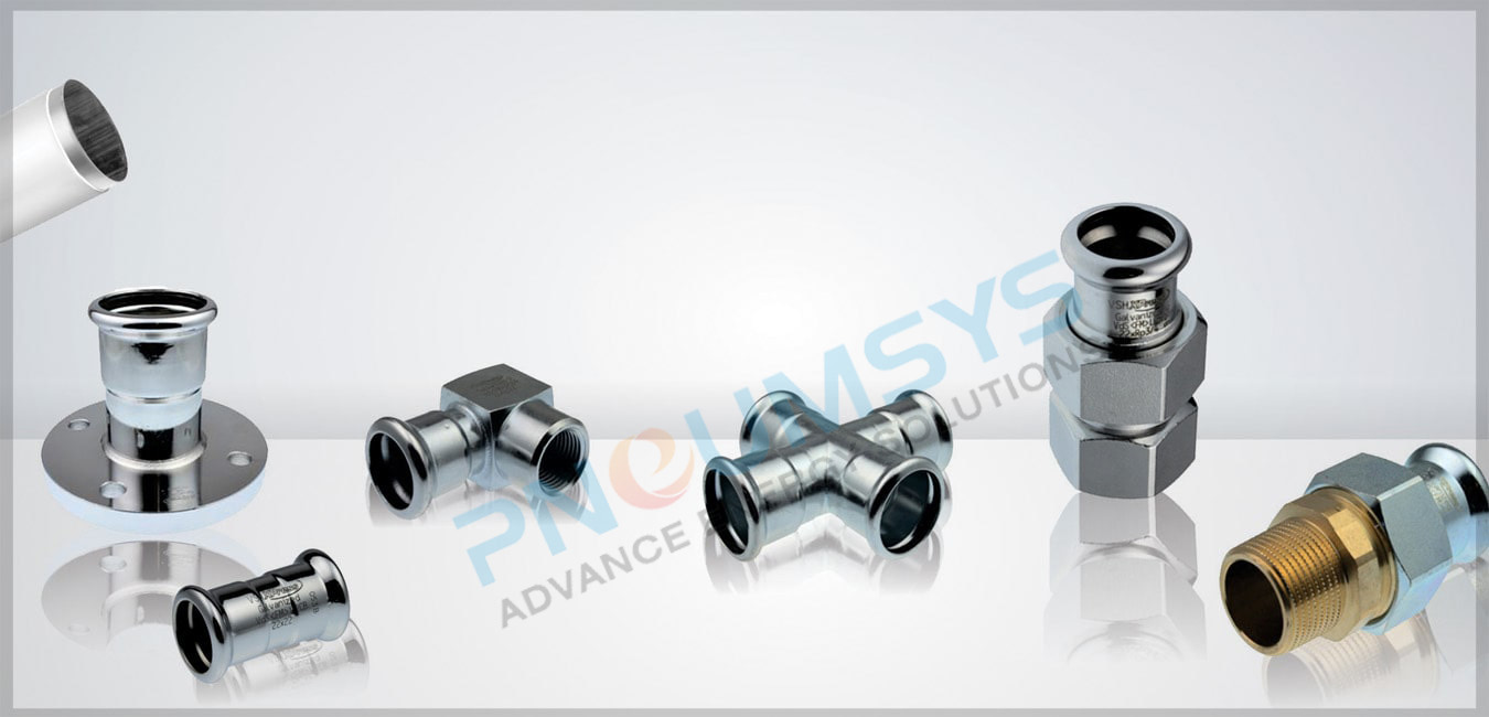 Galvanised Carbon Steel Push-In Piping