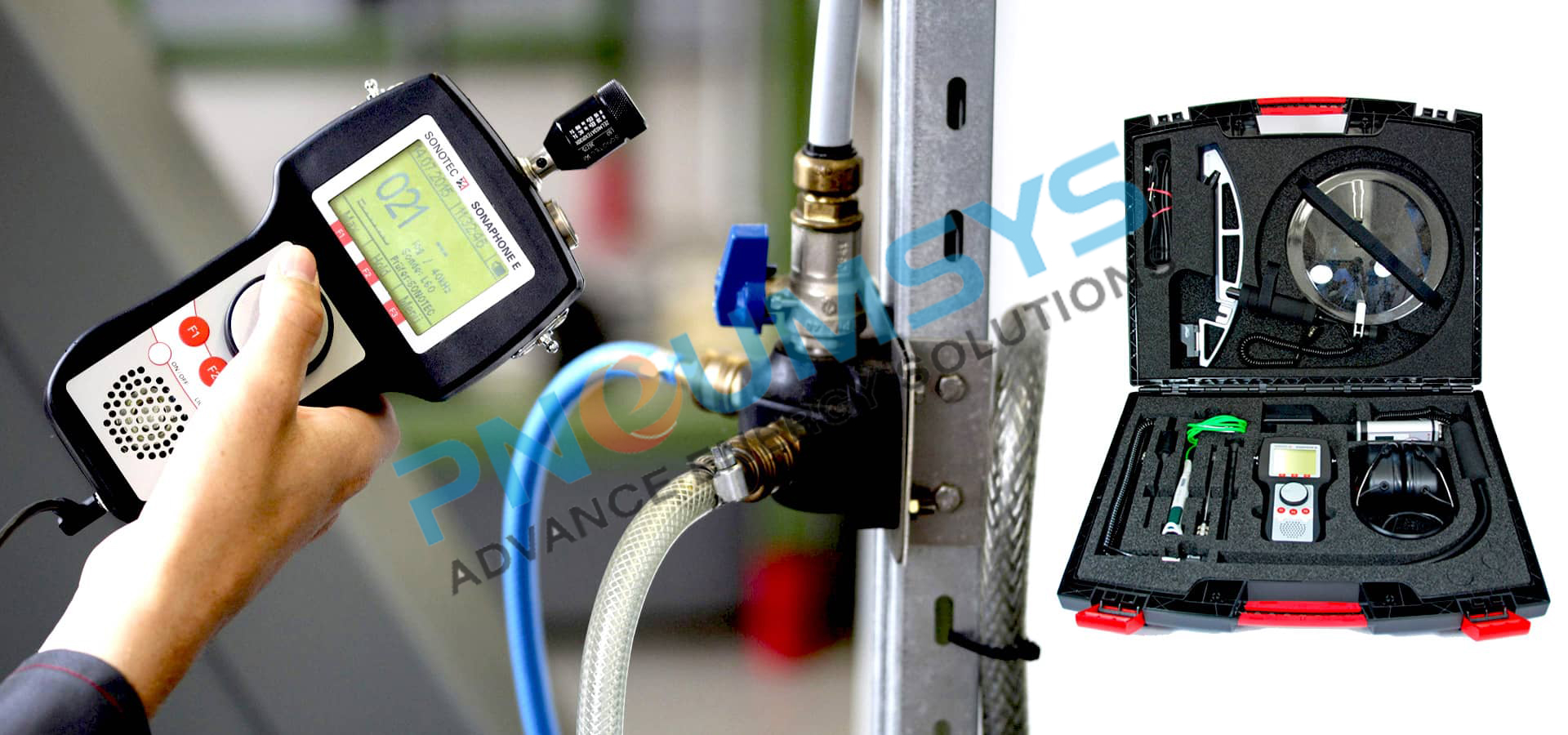 E Ultrasonic Leak Detector Compressed Air