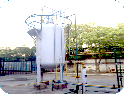 PUF Insulated Liquid Co2 Vessel Erection